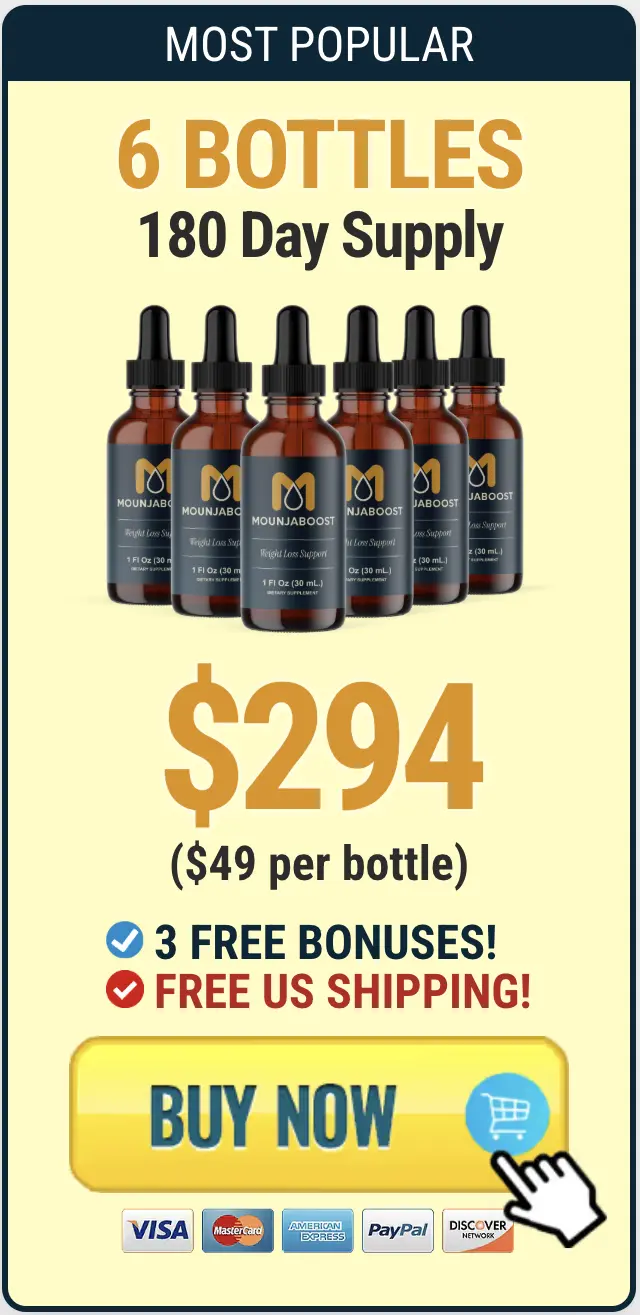 Mounjaboost 6 bottles
